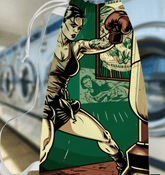 Twin-sized Focus Train Conquer Repeat laundry bag, featuring durable construction and ample storage space.